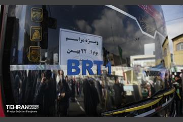 خدمات شهرداری تهران در پایان راهپیمایی ۲۲ بهمن 3