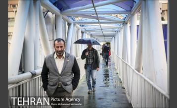 بارش باران پاییزی در تهران 10
