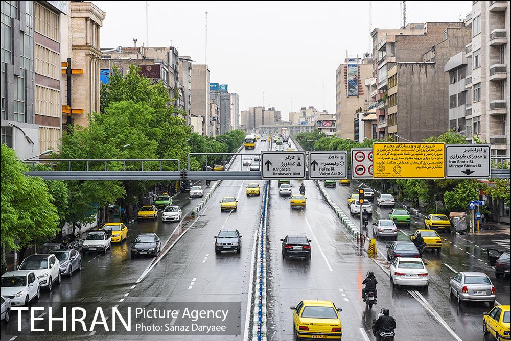 بازگشایی پل کریمخان پس از مرمت 1