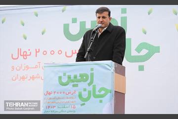 غرس 2000 نهال در بوستان جنگلی سرخه‌ حصار 29
