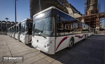 آیین رونمایی مرحله نخست واگذاری ناوگان حمل و نقل شهری 2