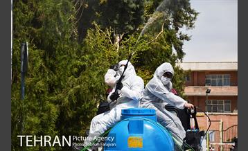 ضدعفونی بیمارستان های امام خمینی(ره) و طالقانی 23