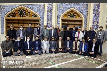 محفل قرآنی یادواره شهدای منطقه ۵