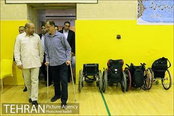حضور شهردار تهران در اردوی ورزشکاران اعزامی به بازی‌های پارالمپیک  19