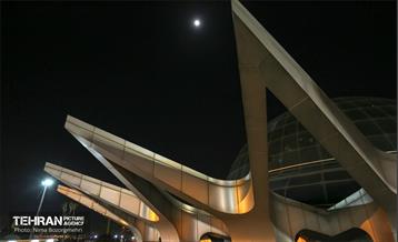 خاموشی پل طبیعت و گنبد مینا همزمان با ساعت زمین  2