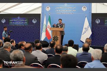 رونمایی از ۱۰۰ دستگاه اتوبوس ناوگان حمل و نقل عمومی شهر تهران 10