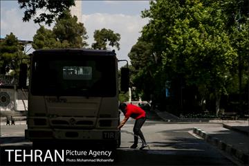 آماده سازی دانشگاه تهران برای نماز جمعه 22