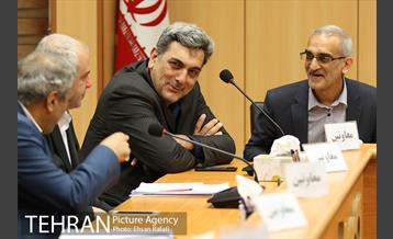 جلسه معاونان و شهرداران مناطق با حضور سیدمحمدعلی افشانی شهردار تهران 1