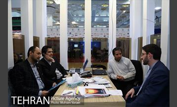 غرفه مرکز ارتباطات در دومین روز نمایشگاه مطبوعات 9