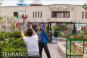 روز طبیعت بارانی در بوستان رازی 6