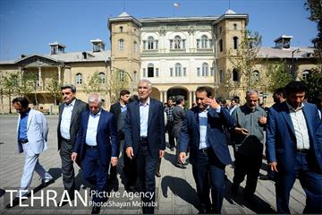 بازدید شهردار تهران از دروازه ملی و میدان مشق به مناسبت روز تهران 24