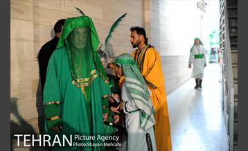 تعزیه خوانی در تکیه دو شهید دولت آباد 14