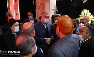 سخنرانی شهردار تهران در امامزاده علی‌اکبر چیذر(ع) 41