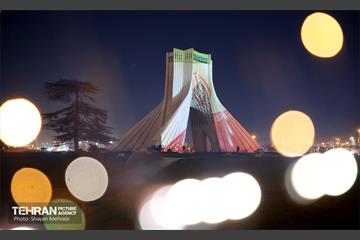 جشن نور در میدان آزادی 19