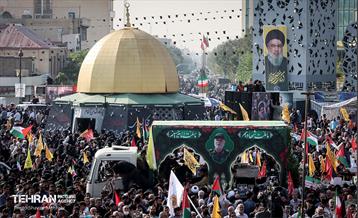 مراسم تشییع پیکر شهید سردار عباس نیلفروشان - ۱ 49