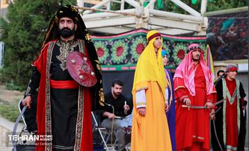 اجرای بیست و نهمین آیین تعزیه در فرهنگسرای خاوران