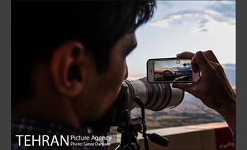 استهلال هلال ماه شوال از فراز برج میلاد تهران 8