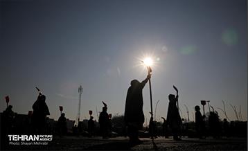 مانور برف روبی شهرداری منطقه 20