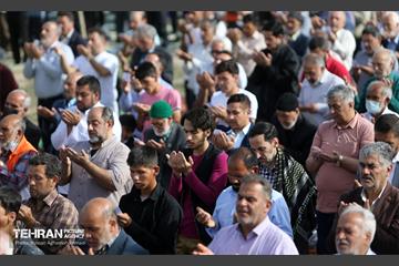 اقامه نماز عید فطر در حرم حضرت عبدالعظیم حسنی(ع) 3