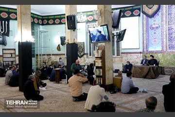 جلسه ملاقات مردم حجت الاسلام آقامیری نماینده شوراى شهر 3