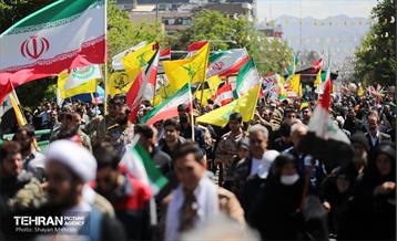 راهپیمایی وز قدس در پایتخت 36