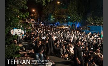 مراسم احیای شب بیست و سوم ماه رمضان در حسینیه همدانی ها 1