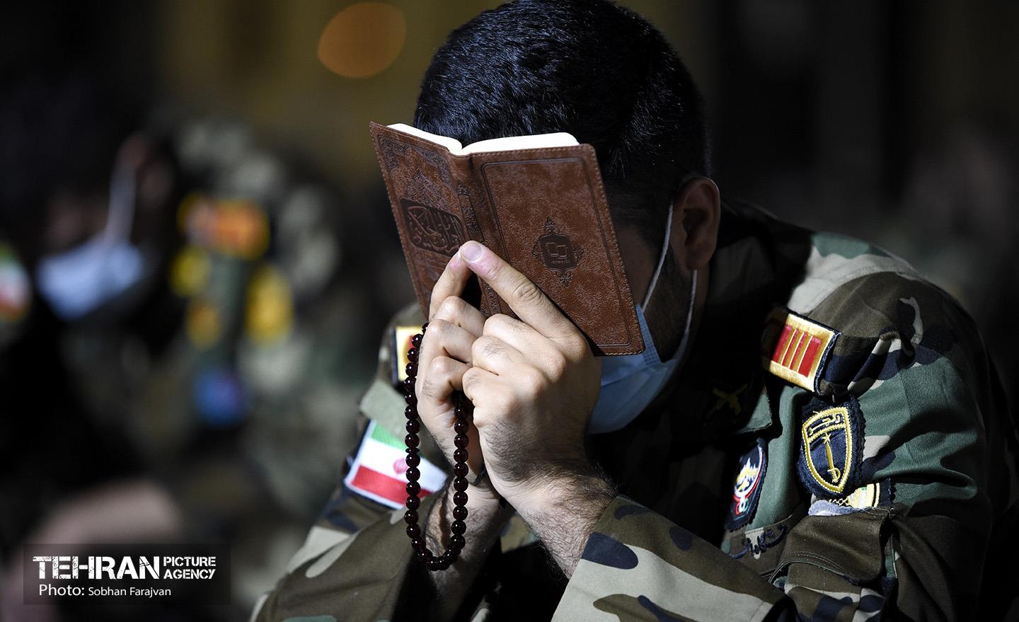 مراسم احیای شب بیست و سوم در دانشگاه افسری امام علی(ع) 31