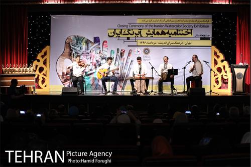 اختتامیه همایش آبرنگ ایران 13