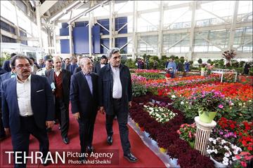 افتتاح هفدهمین نمایشگاه بین المللی گل و گیاه تهران  27
