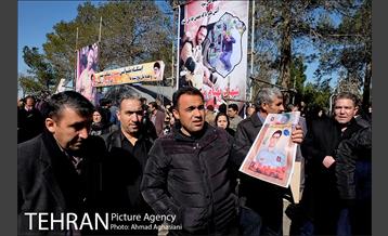 تشییع شهدای آتش نشان در بهشت زهرا(س) -3 7