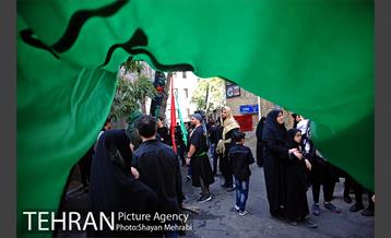 حرکت نمادین کاروان اُسرای کربلا در ده ونک 30