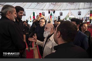 خیمه عاشورایی در میدان هفتم تیر 23