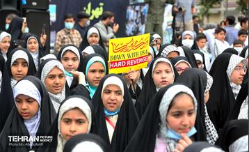 پردیس های فرهنگی شهرداری تهران در مسیر راهپیمایی روز قدس 13