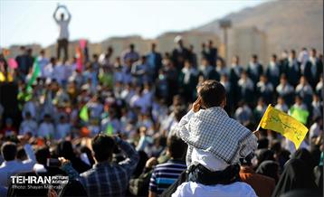 اجتماع بزرگ نوجوانان غرب تهران در پویش سلام فرمانده 2