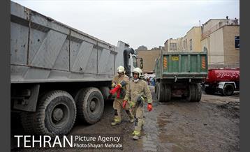 هشتمین روز آواربرداری ساختمان پلاسکو-2 8