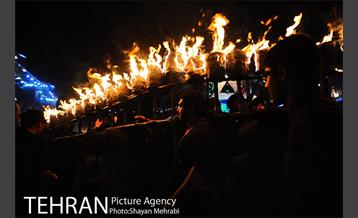 مشعل‌گردانی در دولت آباد تهران 39