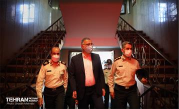 صبحگاه مشترک یگان حفاظت شهرداری تهران با حضور  شهردار تهران 45