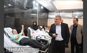 واحد سیار انتقال خون در شورای شهر تهران 14