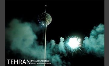 نورافشانی برج میلاد درشب عید سعید غدیر 6