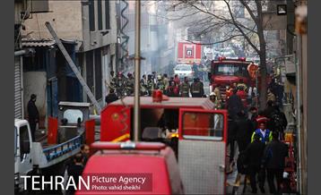 آتش سوزی در ساختمان برق حرارتی 2 40