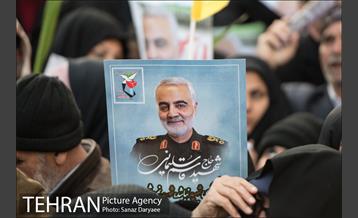 آئین تشییع «سردار قاسم سلیمانی» 16