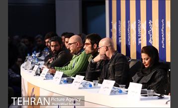 نشست خبری فیلم شنای پروانه 2