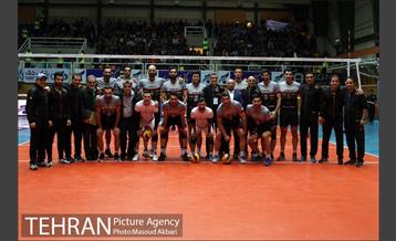 دیدار بانک سرمایه و پیکان در لیگ برتر والیبال 9