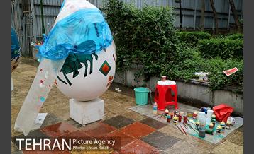 جشنواره تخم مرغ های رنگی در پارک لاله 2