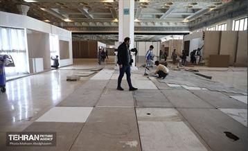 آماده سازی نمایشگاه مطبوعات 11