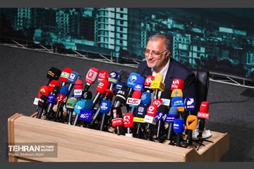 نشست خبری علیرضا زاکانی شهردار تهران 7