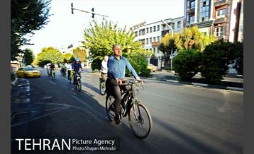 سه شنبه های بدون خودرو با حضور معاون فنی عمران شهرداری تهران 13