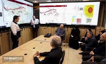 نشست جمعی از نمایندگان مجلس با رئیس سازمان پیشگیری و مدیریت بحران تهران 45