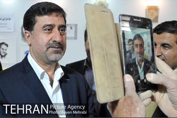 بازدید حسینی مکارم سرپرست شهرداری تهران ار نمایشگاه کتاب 45