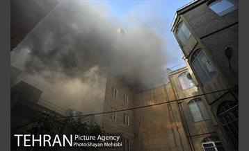 آتش سوزی پاساژ مهستان-2 4